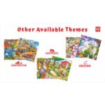 Unik Play – Go Crazy Jigsaw Puzzle With 2 Puzzle Trays – Dino