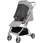 Uniqoo – 4 Grey Urban Stroller with Protective Shield