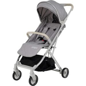 Uniqoo – 4 Grey Urban Stroller with Protective Shield