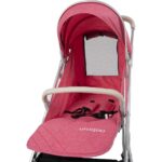Uniqoo – 4 Pink Urban Stroller with Protective Shield
