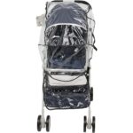 Uniqoo – 6 Blue Premium Portable Pram/ Stroller