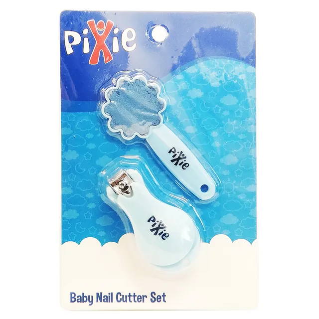 Pixie Baby Blue Nail Cutter & File