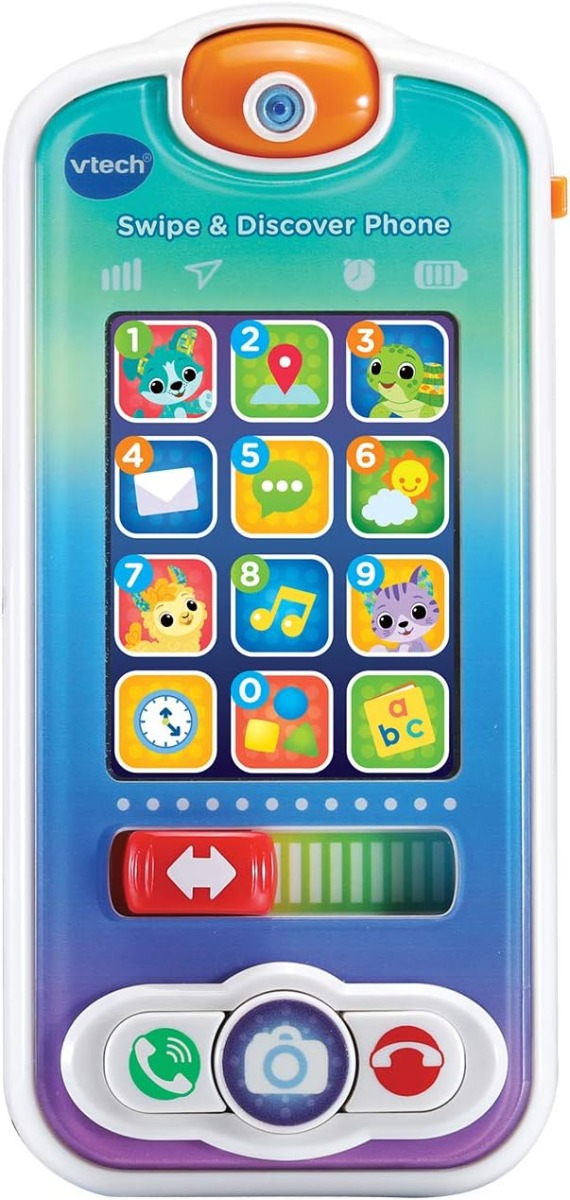 Vtech - Swipe & Discover Phone, Play Phone for Baby Girls & Boys