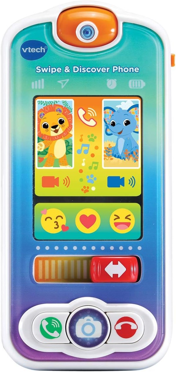 Vtech - Swipe & Discover Phone, Play Phone for Baby Girls & Boys