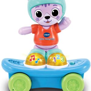 Vtech – Skate-Along Kitty, Interactive Baby Toy with Lights & Music