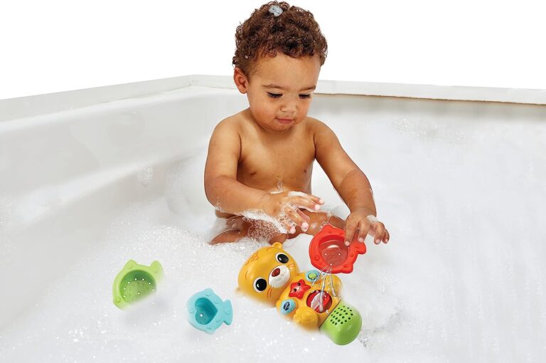 Vtech - Splashing Fun Otter, Bath Toy for 1 Year Olds