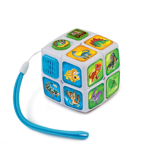 Vtech – Cube Adventures Dino Discoveries – Educational Dinosaur Toy With Sounds & Games