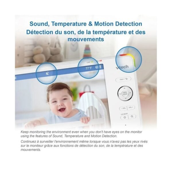 VTech – Digital 5 Smart WiFi HD Pan tilt with Remote Access