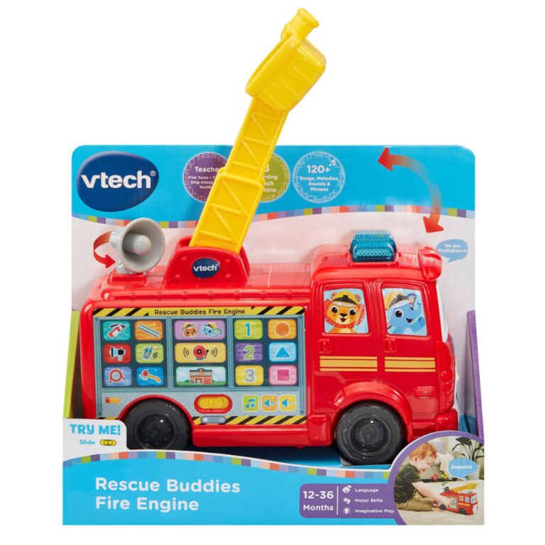 Vtech - Rescue Buddies Fire Engine, Songs & Learning Discovery Station