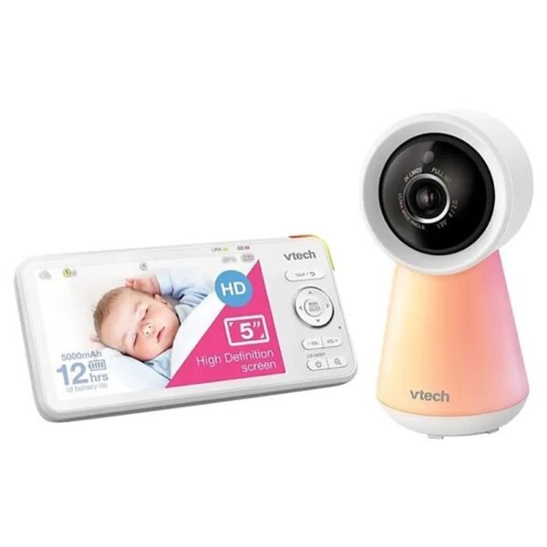 Vtech Smart Wifi 1080P Monitor with Remote Access 5-inch – White