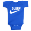 Twinkle Hands Blue Sleep Baby Onesie