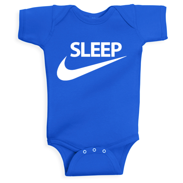 Twinkle Hands Blue Sleep Baby Onesie