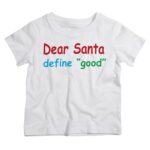 Twinkle Hands – Christmas Define Good T-Shirt – White