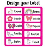 Twinkle Hands – Personalized Waterproof Labels – Unicorn