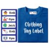 Twinkle Hands – Personalized Clothing Tag Labels – Space