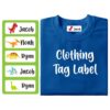 Twinkle Hands – Personalized Clothing Tag Labels – Dinosaurs