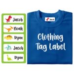 Twinkle Hands – Personalized Clothing Tag Labels – Dinosaurs