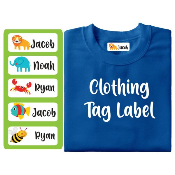 Twinkle Hands – Personalized Clothing Tag Labels – Animals