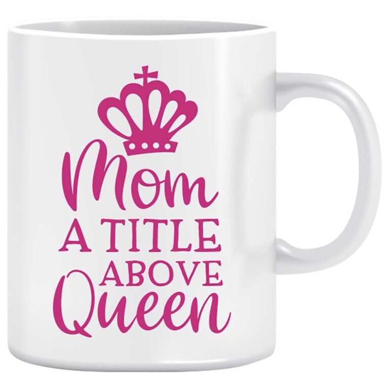 Twinkle Hands - Mom A Little Above Queen Mug