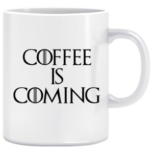Twinkle Hands – Coffee Is Coming Mug