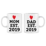 Twinkle Hands – Mum Dad Est 2019 Mugs