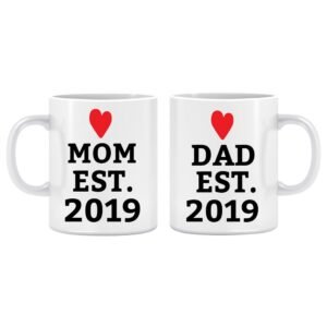 Twinkle Hands – Mum Dad Est 2019 Mugs