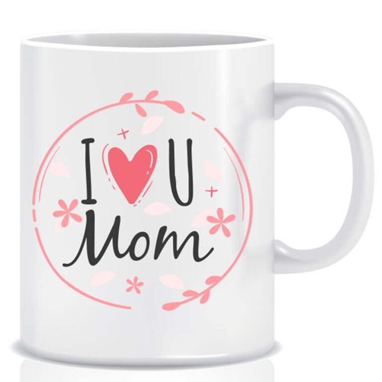 Twinkle Hands - I Heart U Mom Mug