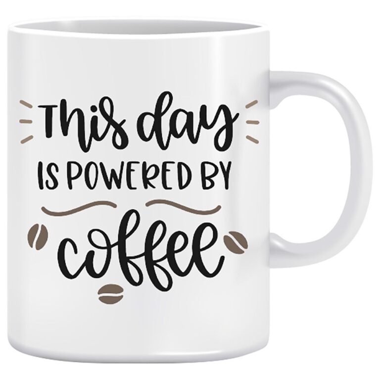 Twinkle Hands - Powered By Coffee Mug