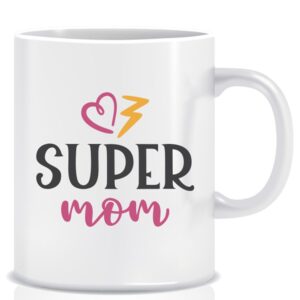 Twinkle Hands – Heart Super Mom Mug
