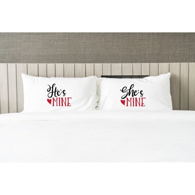 Twinkle Hands - Couple Pillowcases - He's Mine, She's Mine