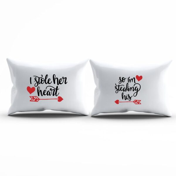 Twinkle Hands – Couple Pillowcases – I Stole Her Heart