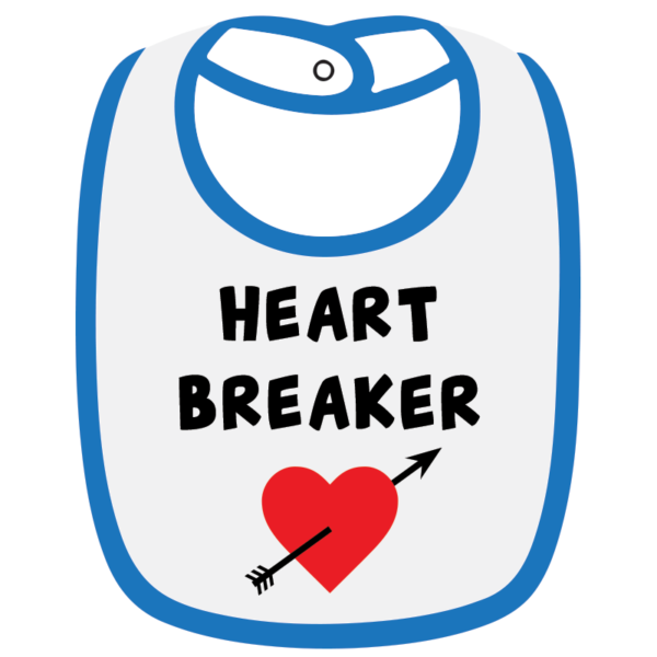 Twinkle Hands Heart Breaker Baby Bib