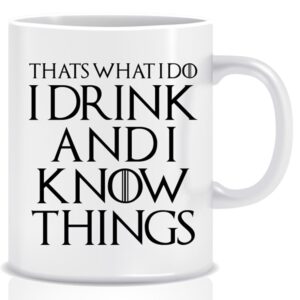 Twinkle Hands – I Drink and I Know Things Mug