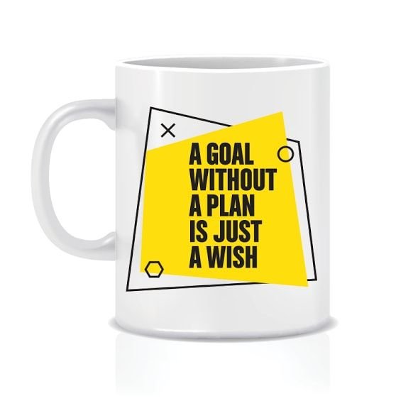 Twinkle Hands - A Goal Without Plan Is Just A Wish Mug