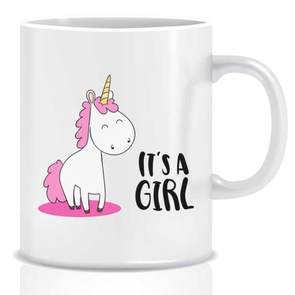 Twinkle Hands – It’s A Girl Unicorn Mug
