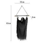 Mad Costumes – Hanging Grim Reaper Halloween Decoration – Black