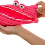 Zipit – Monster Pencil Case Holds Up to 30 Pens – Pink