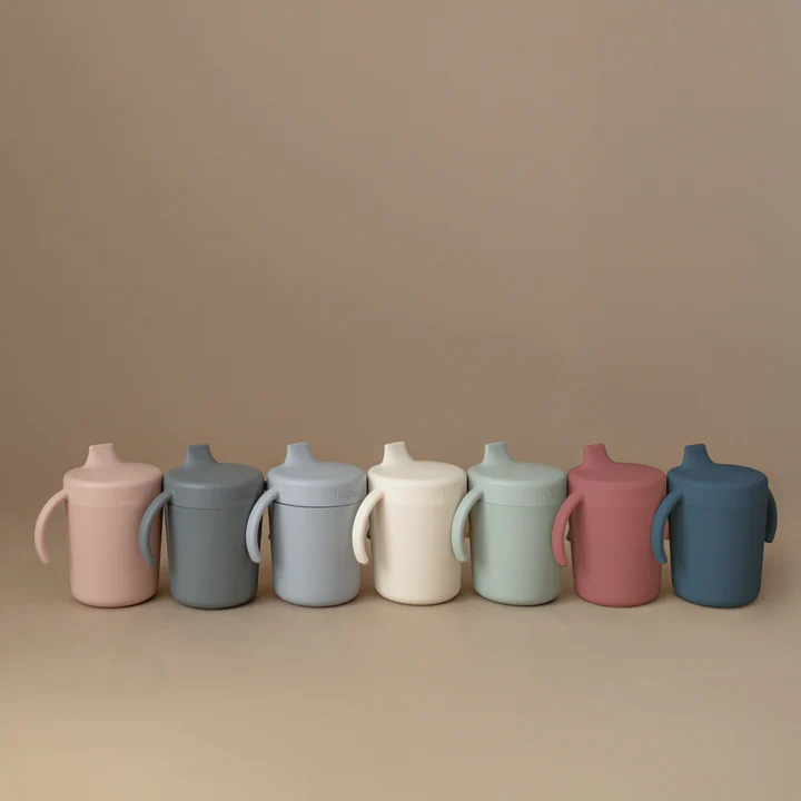 Mushie - Trainer Sippy Cup - Sage