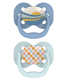 Dr. Browns Blue Stage 1 One Piece Pacifier - 0 - 6m - 2pcs