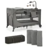 Kinderkraft – Joy 2 Travel Cot With Accessories – Dark Grey