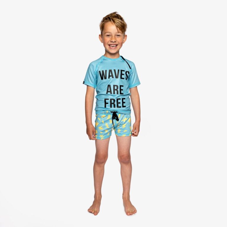 WAVES ARE FREE SWIM TEE Size M