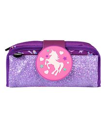 Fringoo - Silicone Patch Pencil Case - Unicorn Ombre