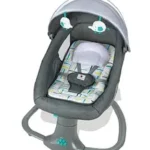 Baby Swing Bassinet Cardle Bed 3 In 1 For Newborn To Toddler -Grey