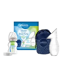 Dr. Browns - One-Piece Silicone Breast Pump W/ Bottle