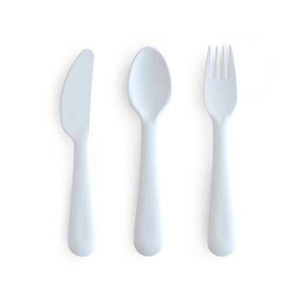 Mushie – Dinnerware Cutlery Set – Powder Blue