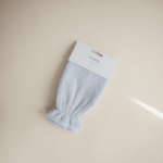 Mushie – Bath Mitt – Baby Blue (Pack of 2)