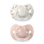 Suavinex Pink Step 3 Silicone Teether – +6m