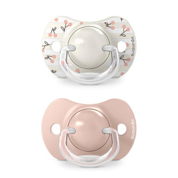 Suavinex Pink Step 3 Silicone Teether – +6m