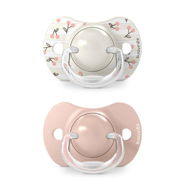 Suavinex Pink Step 3 Silicone Teether - +6m