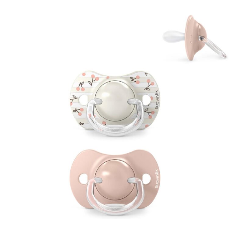 Suavinex Pink Step 3 Silicone Teether - +6m